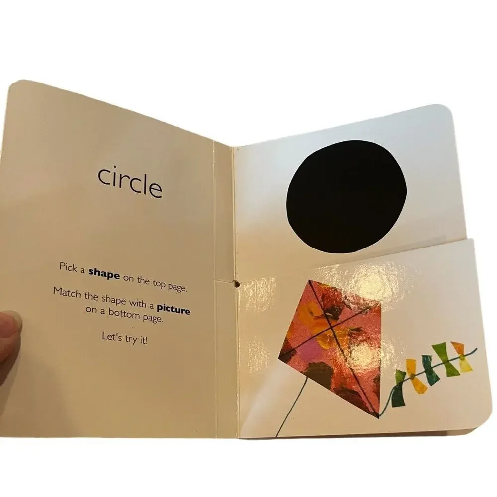 Lot 4 My Very First Book Eric Carle Numbers Shapes Words Colors HC Match-a-Page